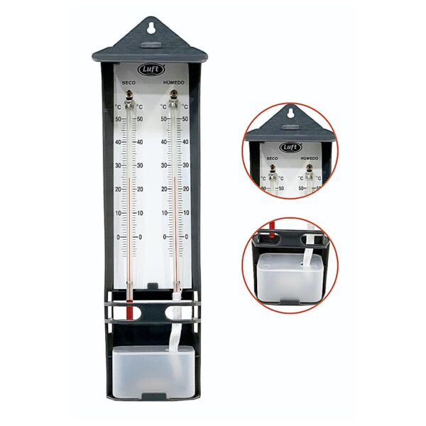 Psicrometro Tipo Mason Protección Caja Plastica - IMPA 370251