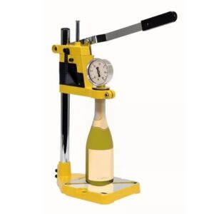 Afrómetro, para Botellas de Vino, Champaña y Cerveza - Medición de Control de Presión CO2 en botellas y Vacío en latas.